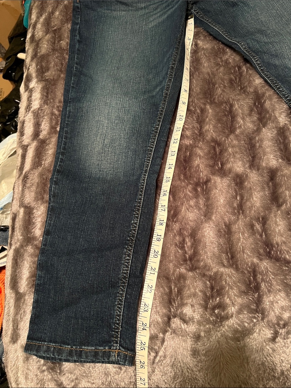 Banana Republic Women’s Girlfriend Dark Wash Jeans- size 31/12 petite - Picture 7 of 7